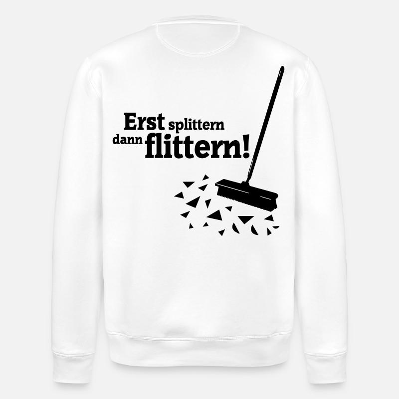 Polterabend - Stanley/Stella Unisex Bio-Sweatshirt ROLLER - Weiß