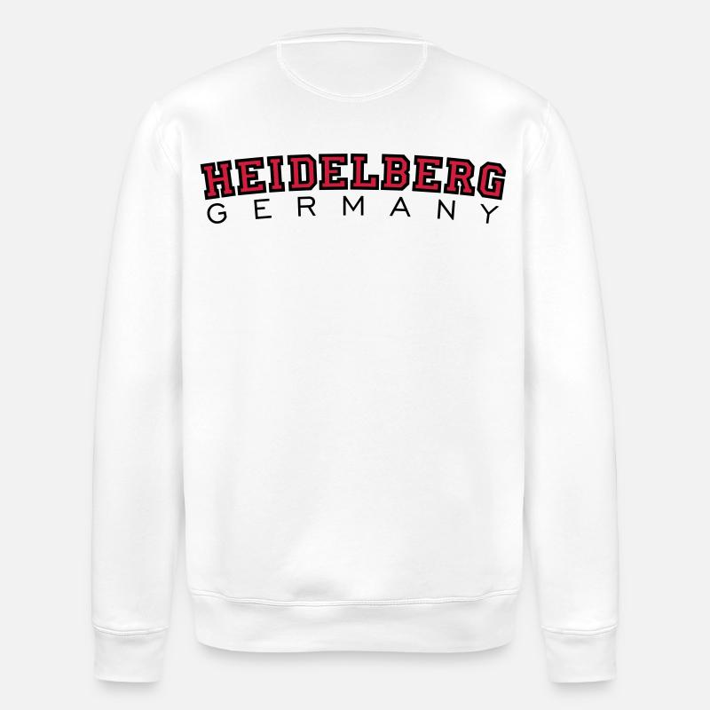 Heidelberg Germany - Stanley/Stella Unisex Bio-Sweatshirt ROLLER - Weiß