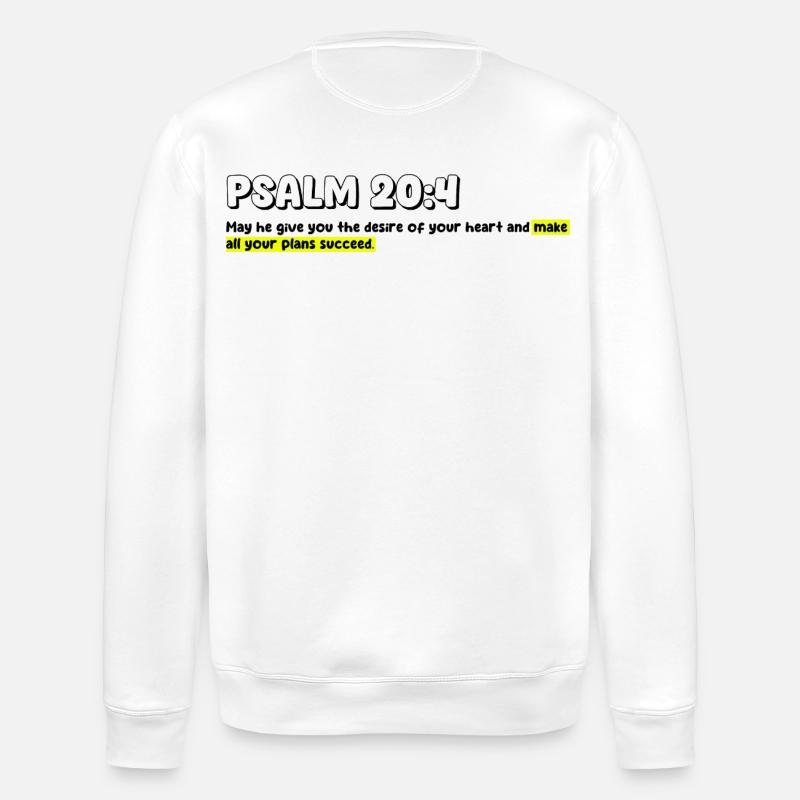 Abstract Geometric Pattern on Bright Background - Stanley/Stella ROLLER Unisex Organic Sweatshirt - white