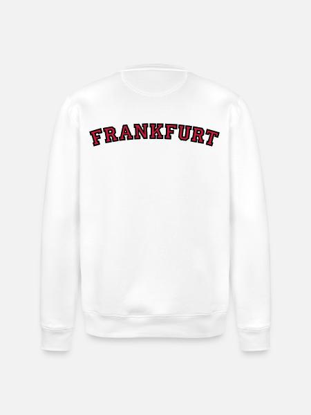 Frankfurt College Style - Stanley/Stella ROLLER Unisex Organic Sweatshirt - white