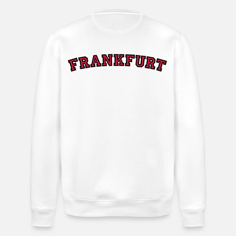 Francfort College Style - Sweat bio ROLLER Stanley/Stella Unisexe - blanc