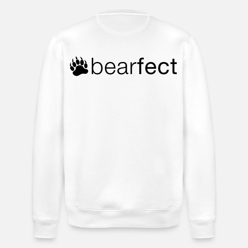 Bearfect - Stanley/Stella Unisex Bio-Sweatshirt ROLLER - Weiß