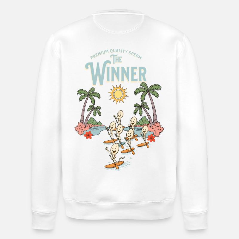 Gewinner - Stanley/Stella Unisex Bio-Sweatshirt ROLLER - Weiß