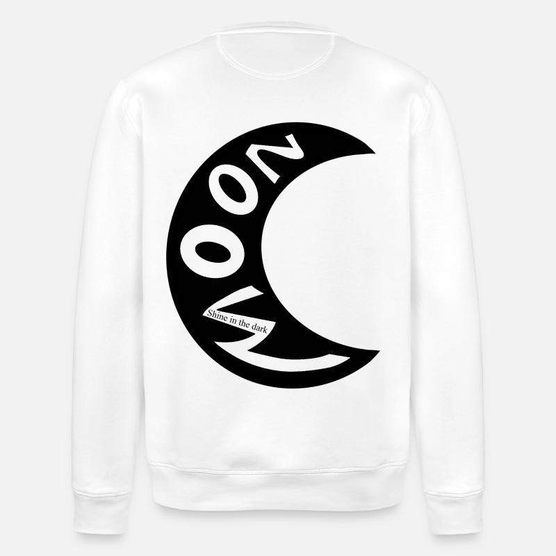 Lune - Sweat bio ROLLER Stanley/Stella Unisexe - blanc