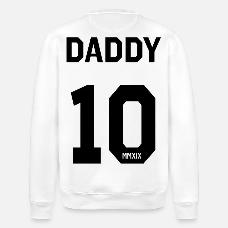 Daddy 2019 - Stanley/Stella Unisex Bio-Sweatshirt ROLLER - Weiß