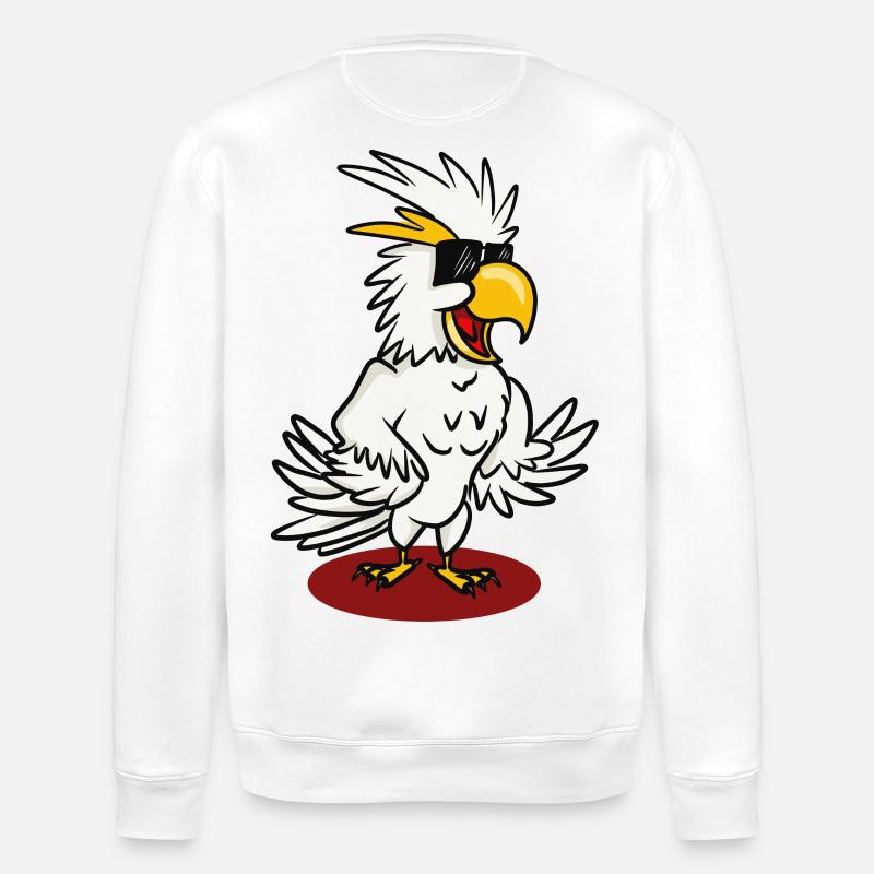 Kakaroo - Sweat bio ROLLER Stanley/Stella Unisexe - blanc