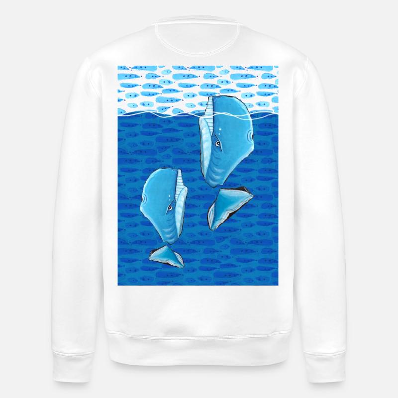 Wale - Stanley/Stella Unisex Bio-Sweatshirt ROLLER - Weiß