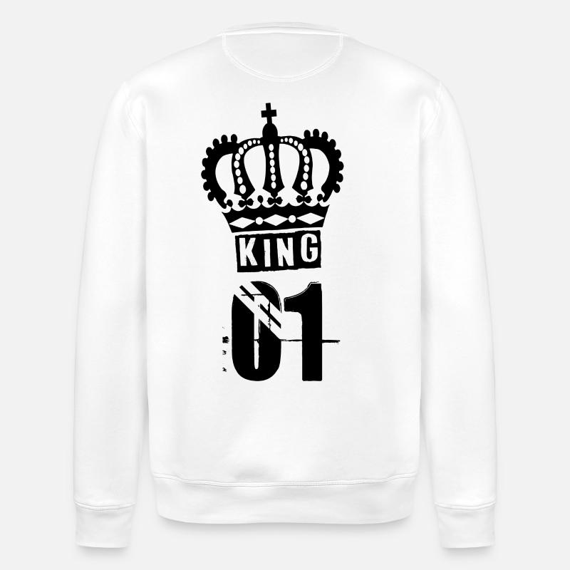 KING - Sweat bio ROLLER Stanley/Stella Unisexe - blanc