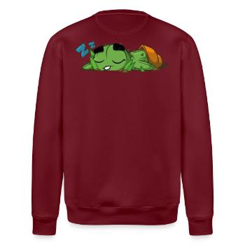 CactuZZ Clan - Stanley/Stella Unisex Bio-Sweatshirt ROLLER - Weiß - Hinten - Nik (191cm)