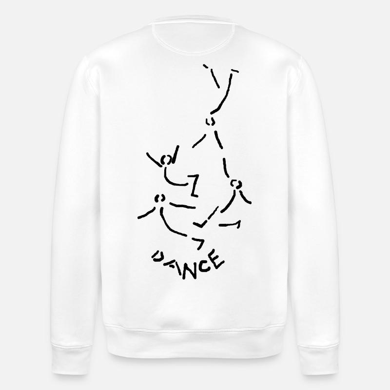 Dance Tanz tanzen - Stanley/Stella Unisex Bio-Sweatshirt ROLLER - Weiß