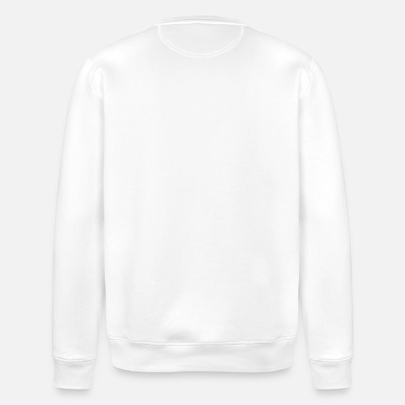 Du sel dans l’air - Sweat bio ROLLER Stanley/Stella Unisexe - blanc