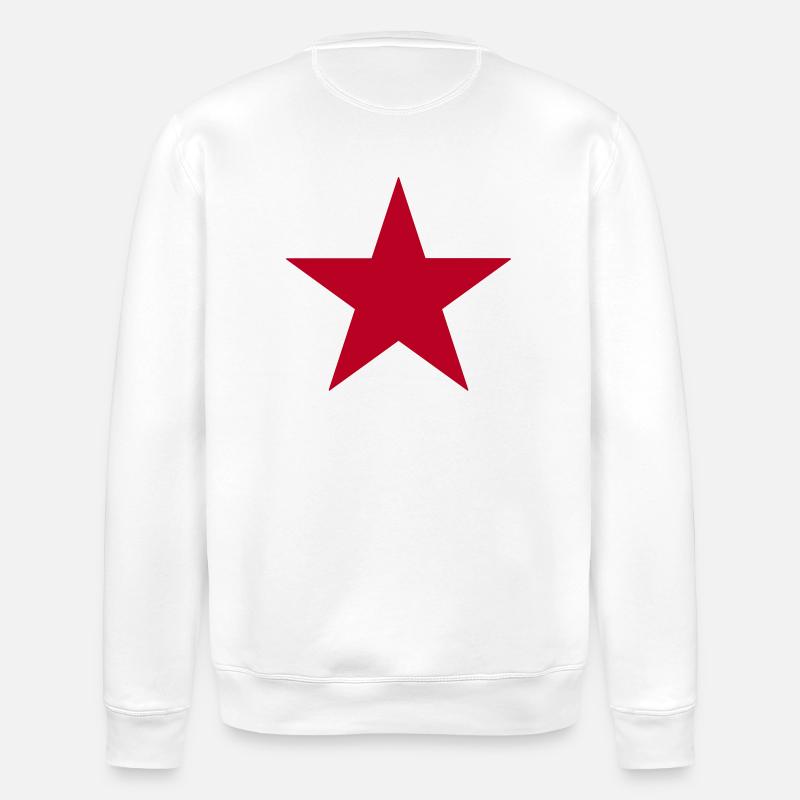 Star - Sweat bio ROLLER Stanley/Stella Unisexe - blanc