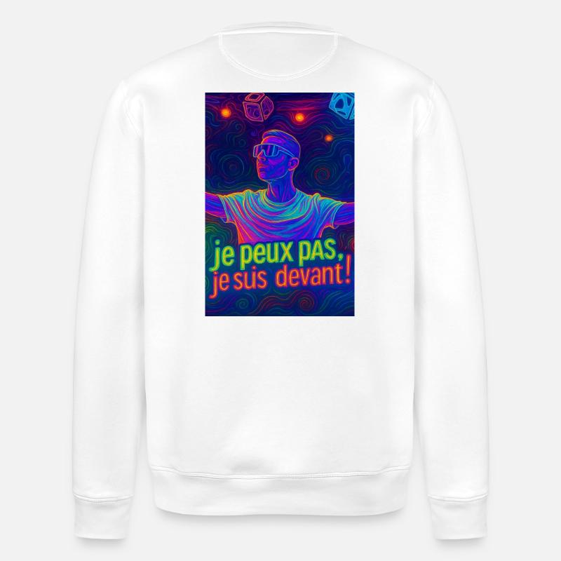 Techno - Stanley/Stella Unisex Bio-Sweatshirt ROLLER - Weiß