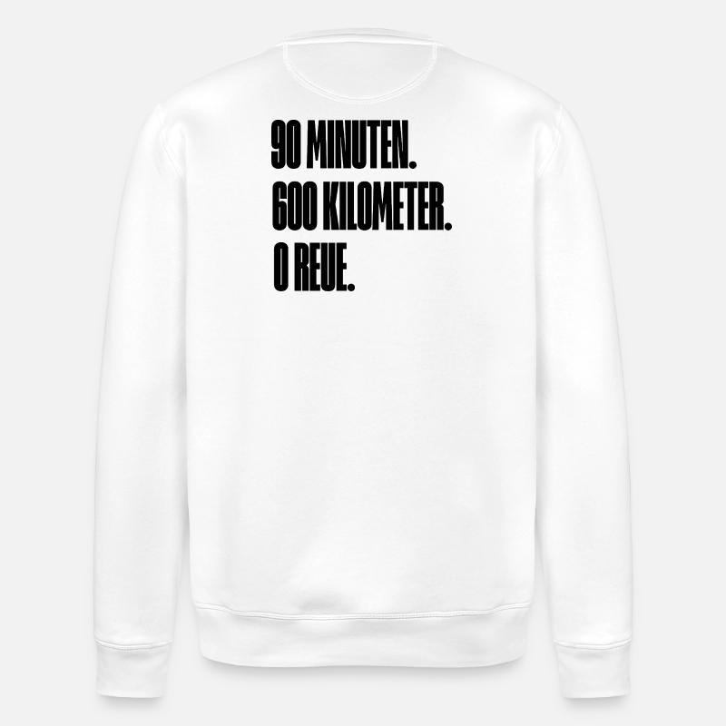 Culte de la courbe. - Sweat bio ROLLER Stanley/Stella Unisexe - blanc