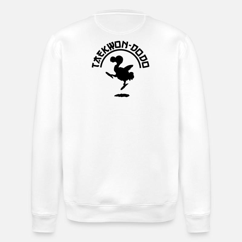 Taekwon-dodo - Stanley/Stella ROLLER Unisex Organic Sweatshirt - white