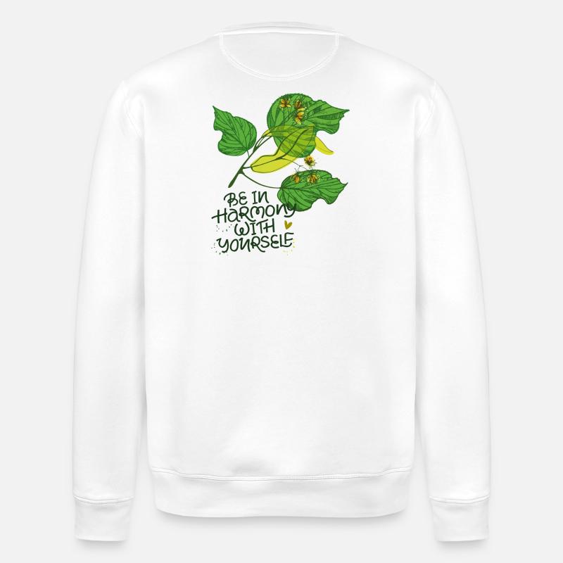 Harmonie, Nature - Sweat bio ROLLER Stanley/Stella Unisexe - blanc