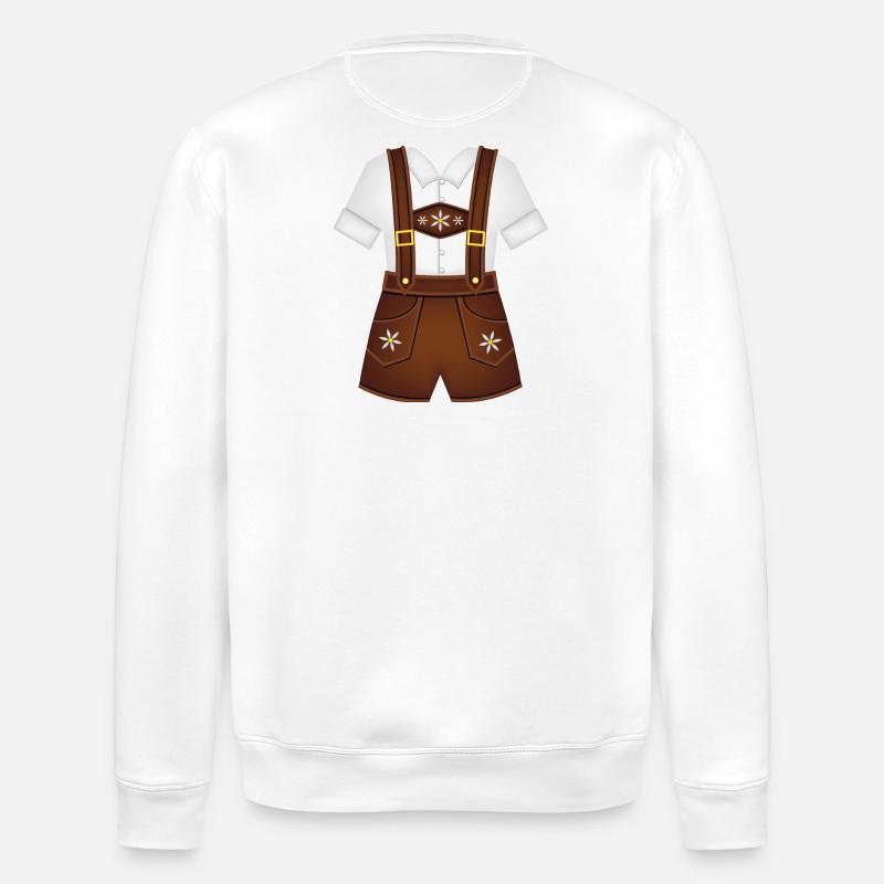 Schweizerdeutsch, Bayern, Tirol - Stanley/Stella Unisex Bio-Sweatshirt ROLLER - Weiß