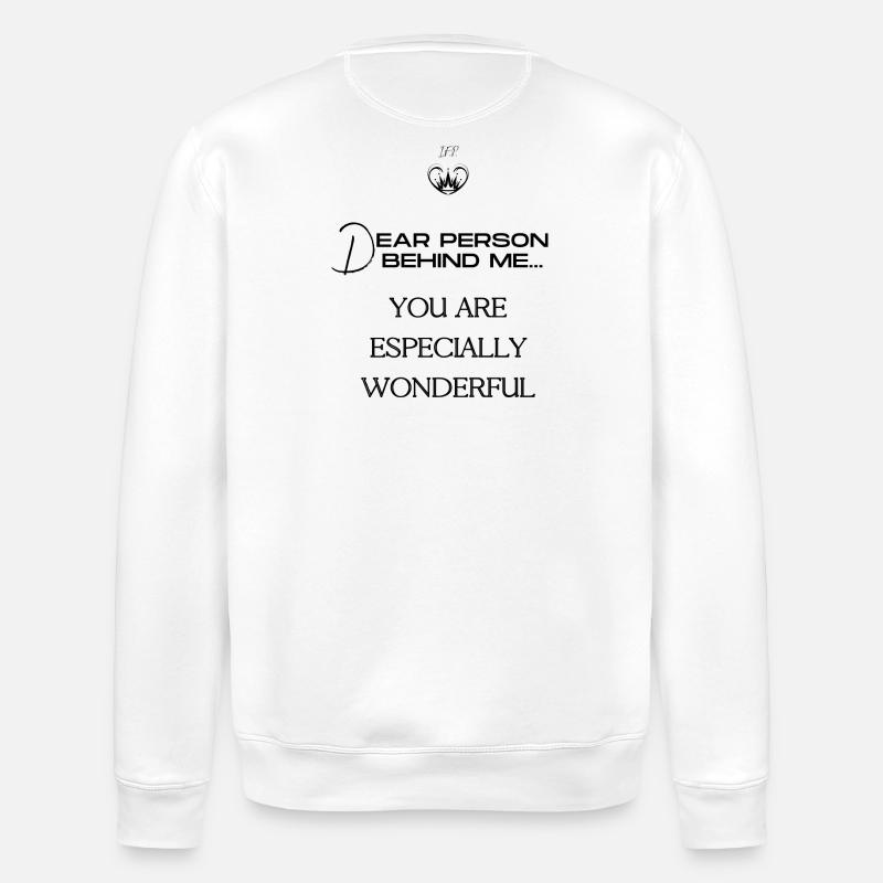 Charité - Sweat bio ROLLER Stanley/Stella Unisexe - blanc