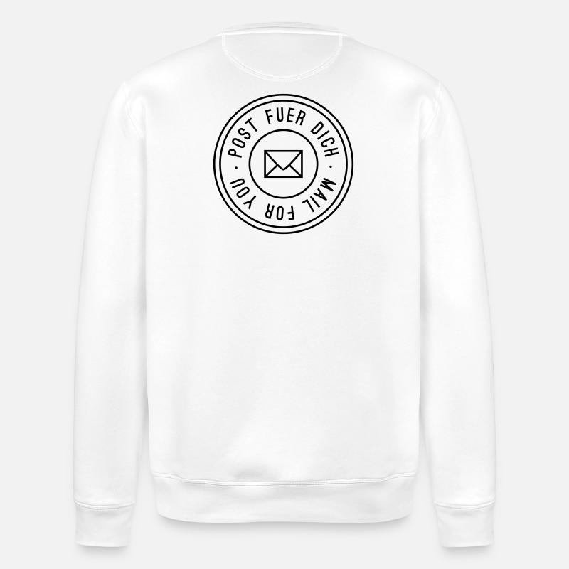 UNE Post pour vous - Sweat bio ROLLER Stanley/Stella Unisexe - blanc