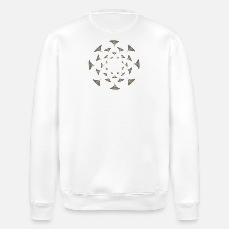 Symbole graphique - Sweat bio ROLLER Stanley/Stella Unisexe - blanc