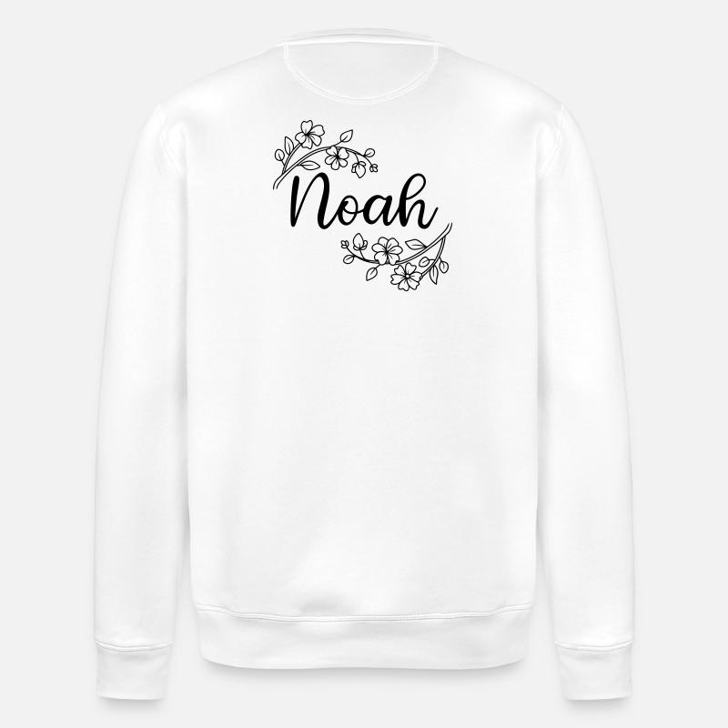 Noé | Nom du nom | Vectographie ! - Sweat bio ROLLER Stanley/Stella Unisexe - blanc