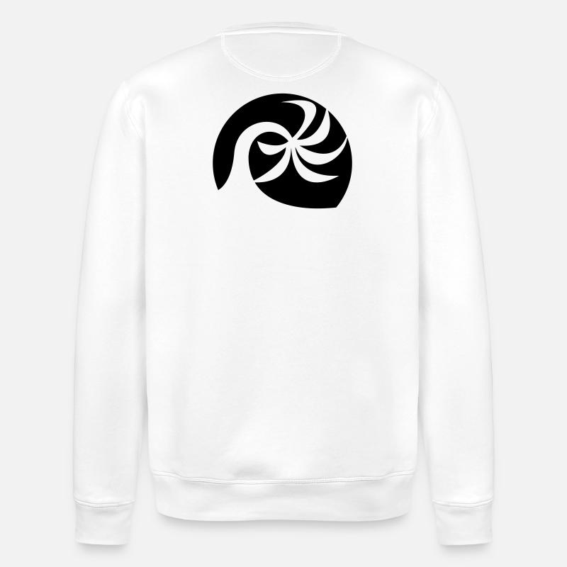 Palmenstrand - Stanley/Stella Unisex Bio-Sweatshirt ROLLER - Weiß