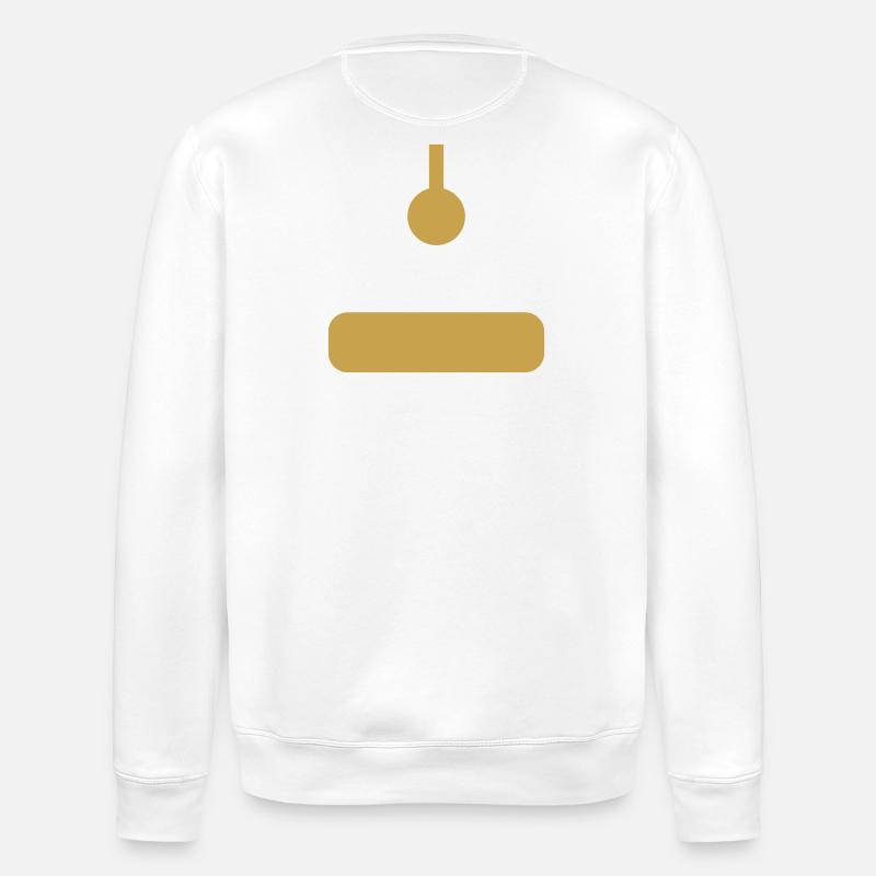 Arcade Joystick Gold - Sweat bio ROLLER Stanley/Stella Unisexe - blanc