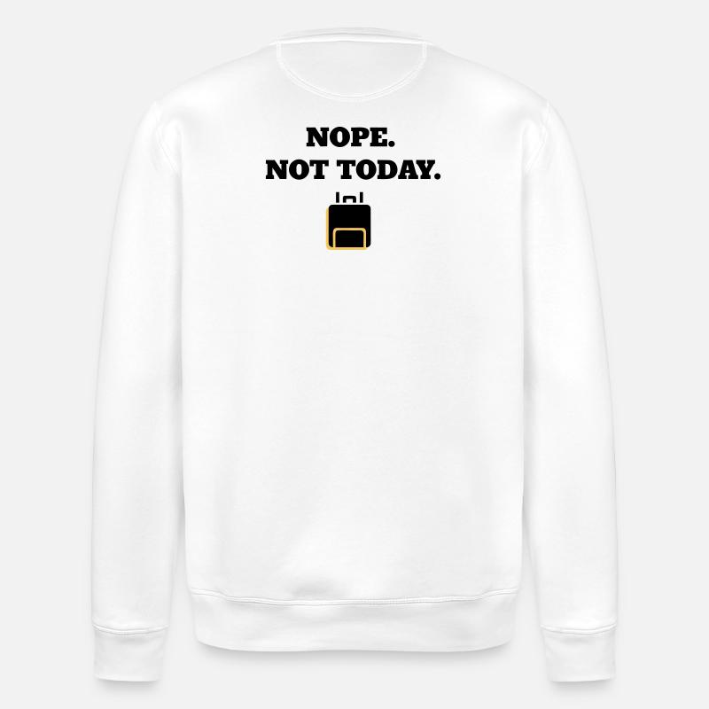 Ligne Lounge Doré - Sweat bio ROLLER Stanley/Stella Unisexe - blanc