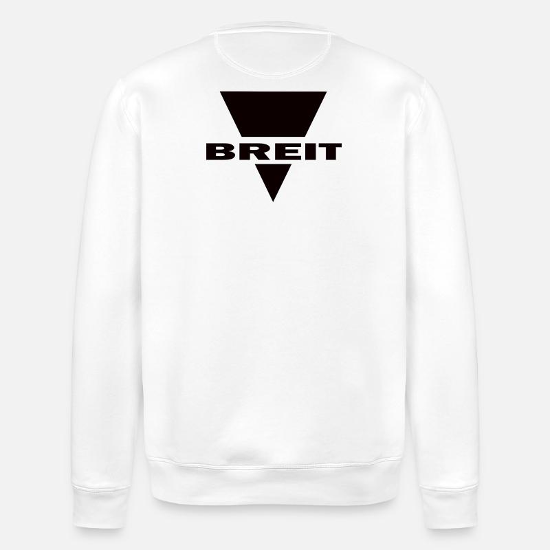 Breit - Stanley/Stella Unisex Bio-Sweatshirt ROLLER - Weiß