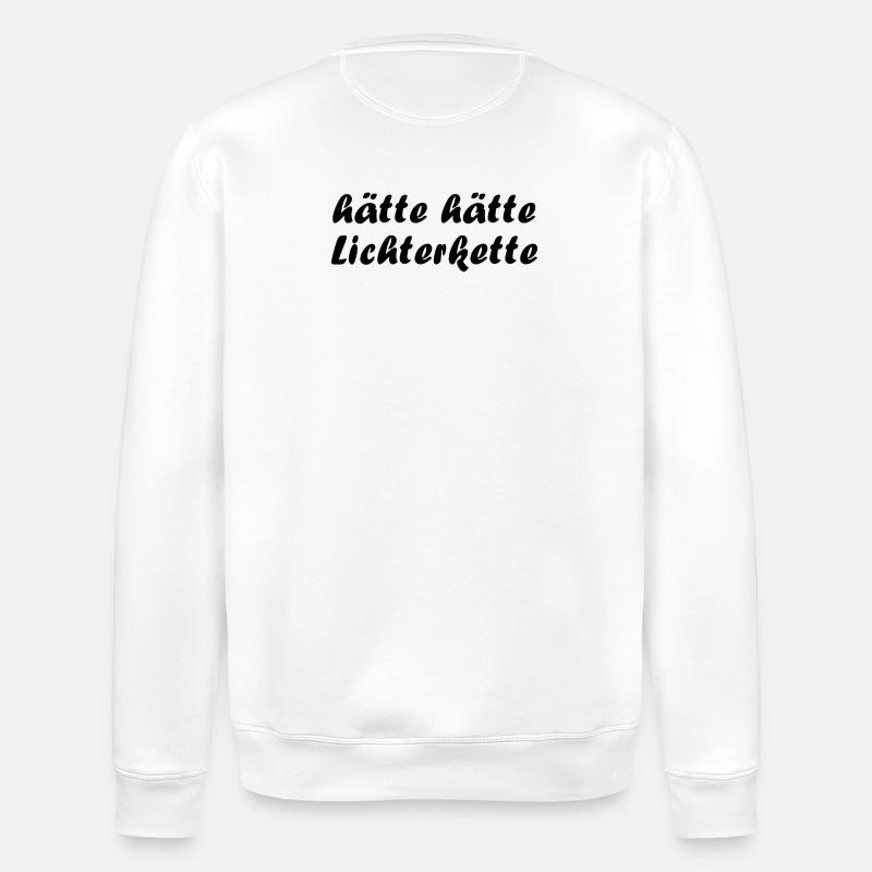 Lichterkette - Stanley/Stella Unisex Bio-Sweatshirt ROLLER - Weiß