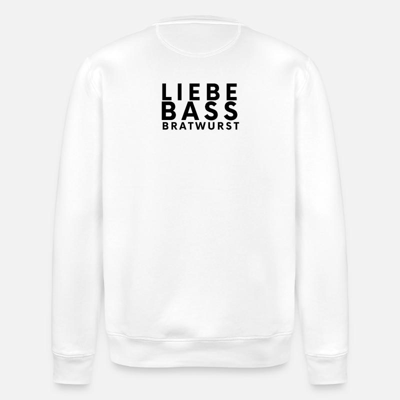 SCHRÜCKTIVAL - Stanley/Stella Unisex Bio-Sweatshirt ROLLER - Weiß