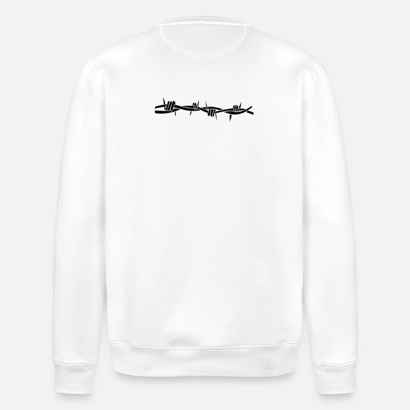 stacheldraht - Sweat bio ROLLER Stanley/Stella Unisexe - blanc