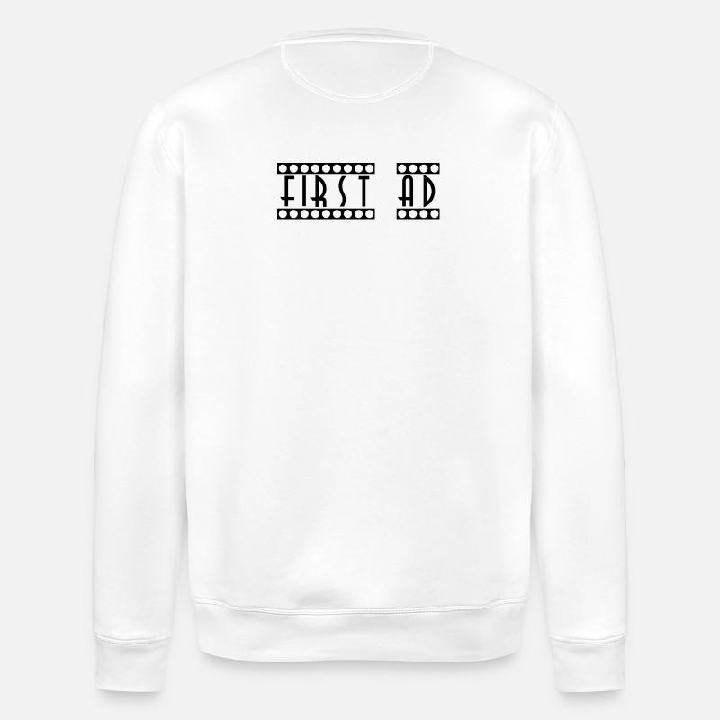 First_AD - Stanley/Stella Unisex Bio-Sweatshirt ROLLER - Weiß