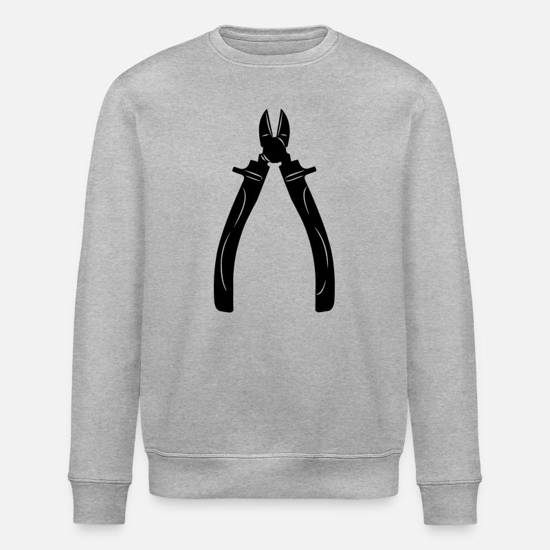 Pinces de coupe - Sweat bio ROLLER Stanley/Stella Unisexe - gris chiné