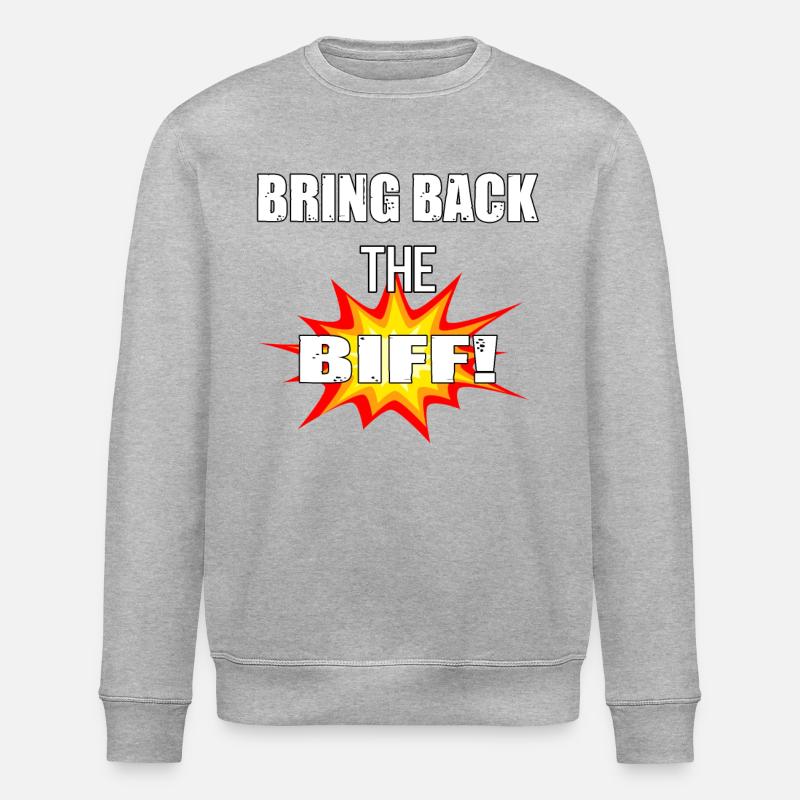 Rugby Biff - Stanley/Stella Unisex Bio-Sweatshirt ROLLER - Grau meliert