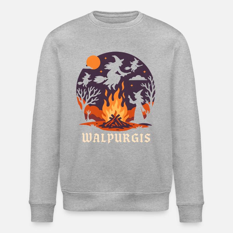 Walpurgis - Stanley/Stella Unisex Bio-Sweatshirt ROLLER - Grau meliert