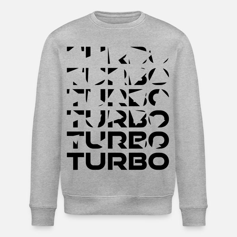 Turbo Mosaik - Stanley/Stella Unisex Bio-Sweatshirt ROLLER - Grau meliert