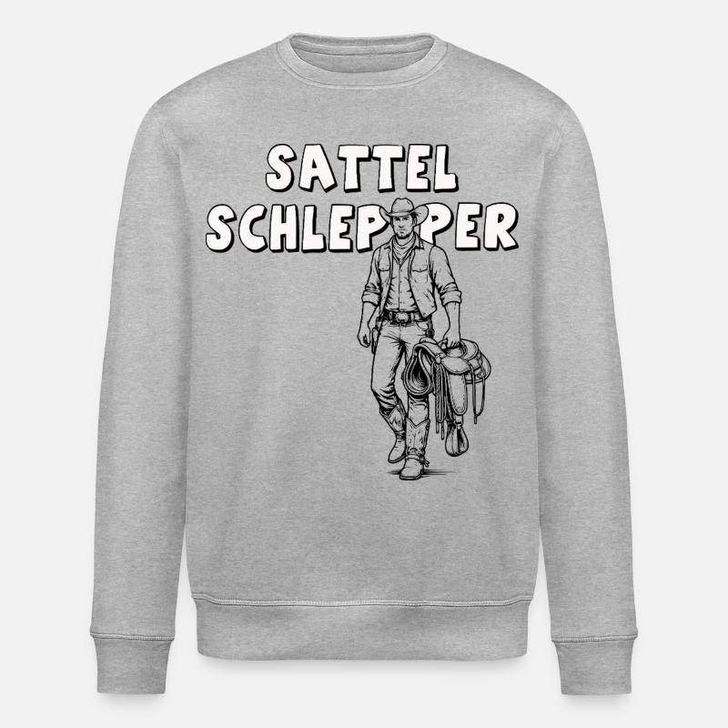 Sattelschlepper - Stanley/Stella Unisex Bio-Sweatshirt ROLLER - Grau meliert