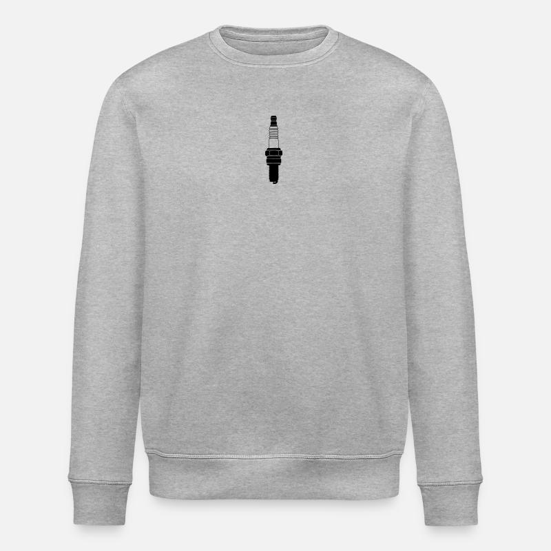 Bougie - Sweat bio ROLLER Stanley/Stella Unisexe - gris chiné