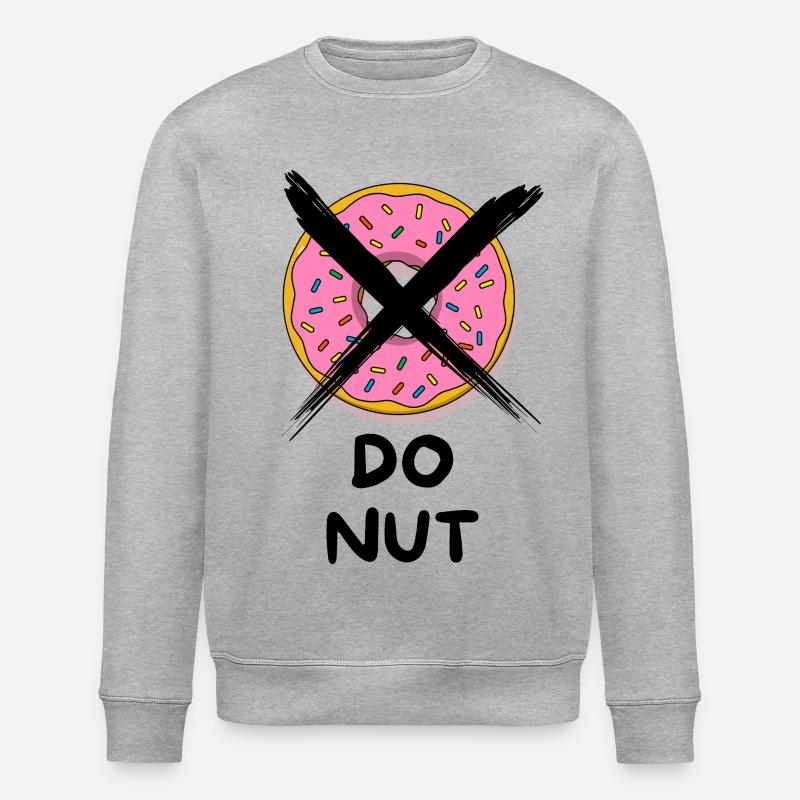 Do_Nut - Stanley/Stella Unisex Bio-Sweatshirt ROLLER - Grau meliert