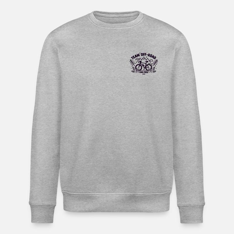 Kies Schwarz - Stanley/Stella Unisex Bio-Sweatshirt ROLLER - Grau meliert
