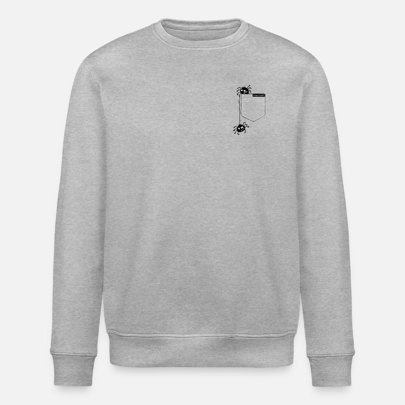 Arachnids - Stanley/Stella ROLLER Unisex Organic Sweatshirt - heather grey