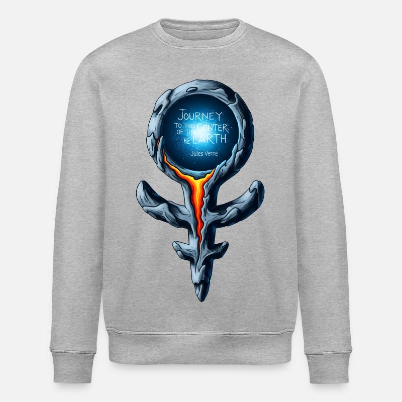 Jules Verne Stab - Stanley/Stella Unisex Bio-Sweatshirt ROLLER - Grau meliert