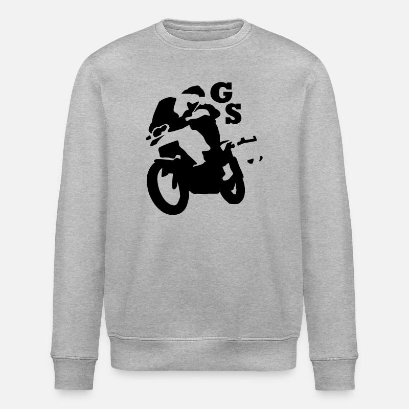 gs_einfarb - Stanley/Stella Unisex Bio-Sweatshirt ROLLER - Grau meliert