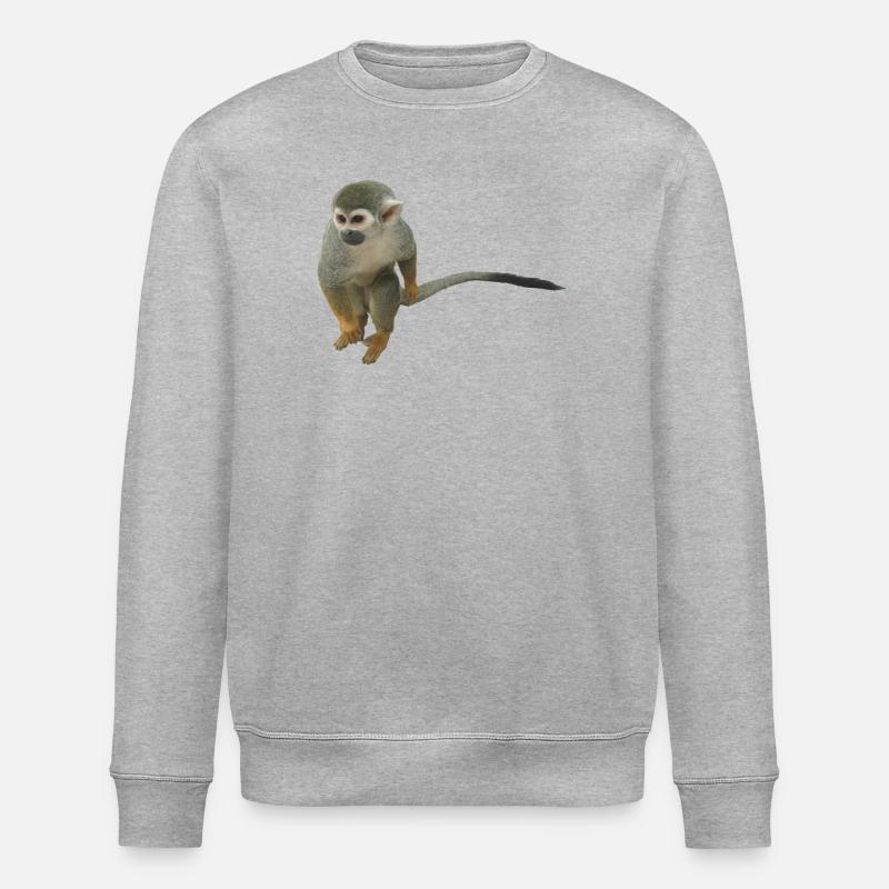 singe - Sweat bio ROLLER Stanley/Stella Unisexe - gris chiné