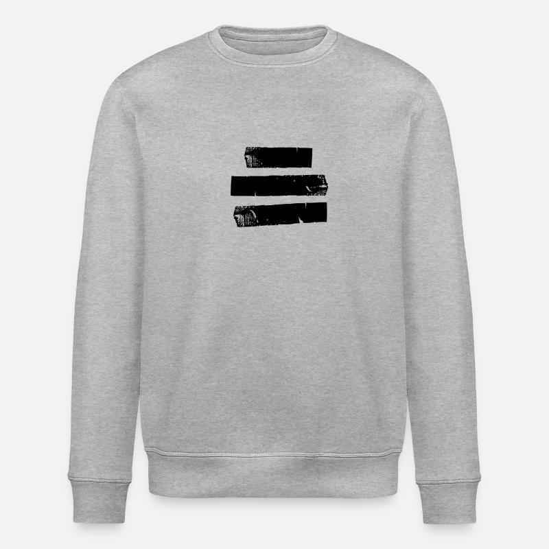 Balken - Stanley/Stella Unisex Bio-Sweatshirt ROLLER - Grau meliert