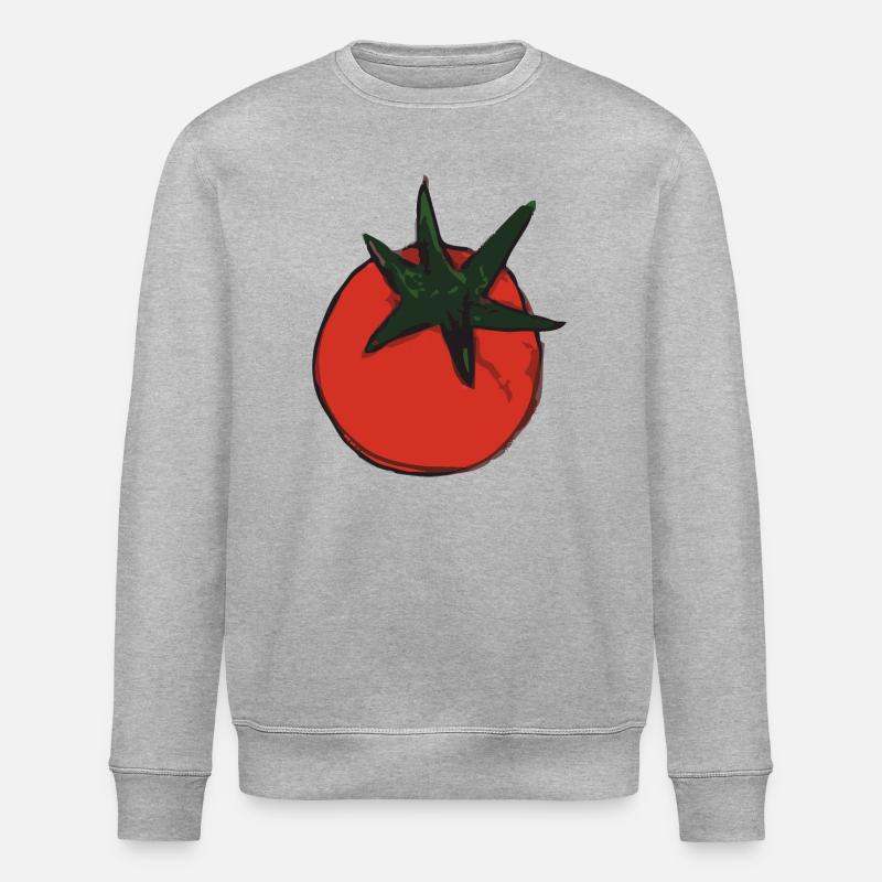 tomate tomatoe - Stanley/Stella Unisex Bio-Sweatshirt ROLLER - Grau meliert