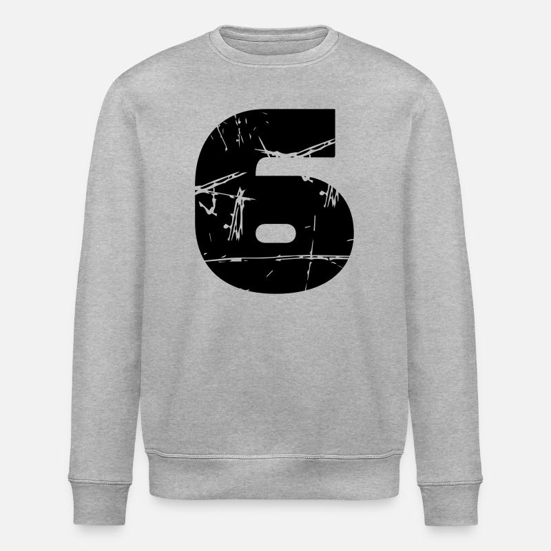 6 - Stanley/Stella Unisex Bio-Sweatshirt ROLLER - Grau meliert