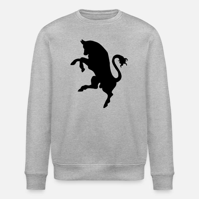 Taureau, taureau - Sweat bio ROLLER Stanley/Stella Unisexe - gris chiné