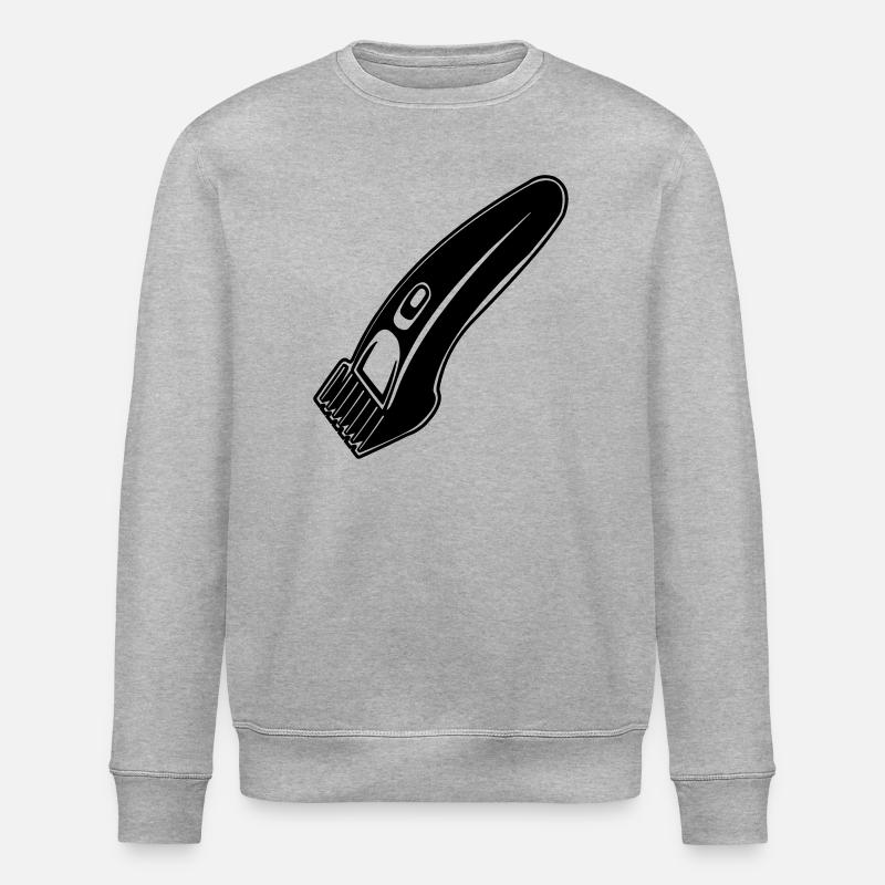 Tondeuses, rasoirs ou coupe-barbe - Sweat bio ROLLER Stanley/Stella Unisexe - gris chiné